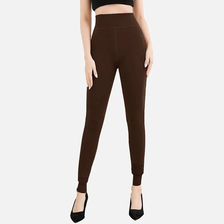 मखमली फजी लेगिंग्स